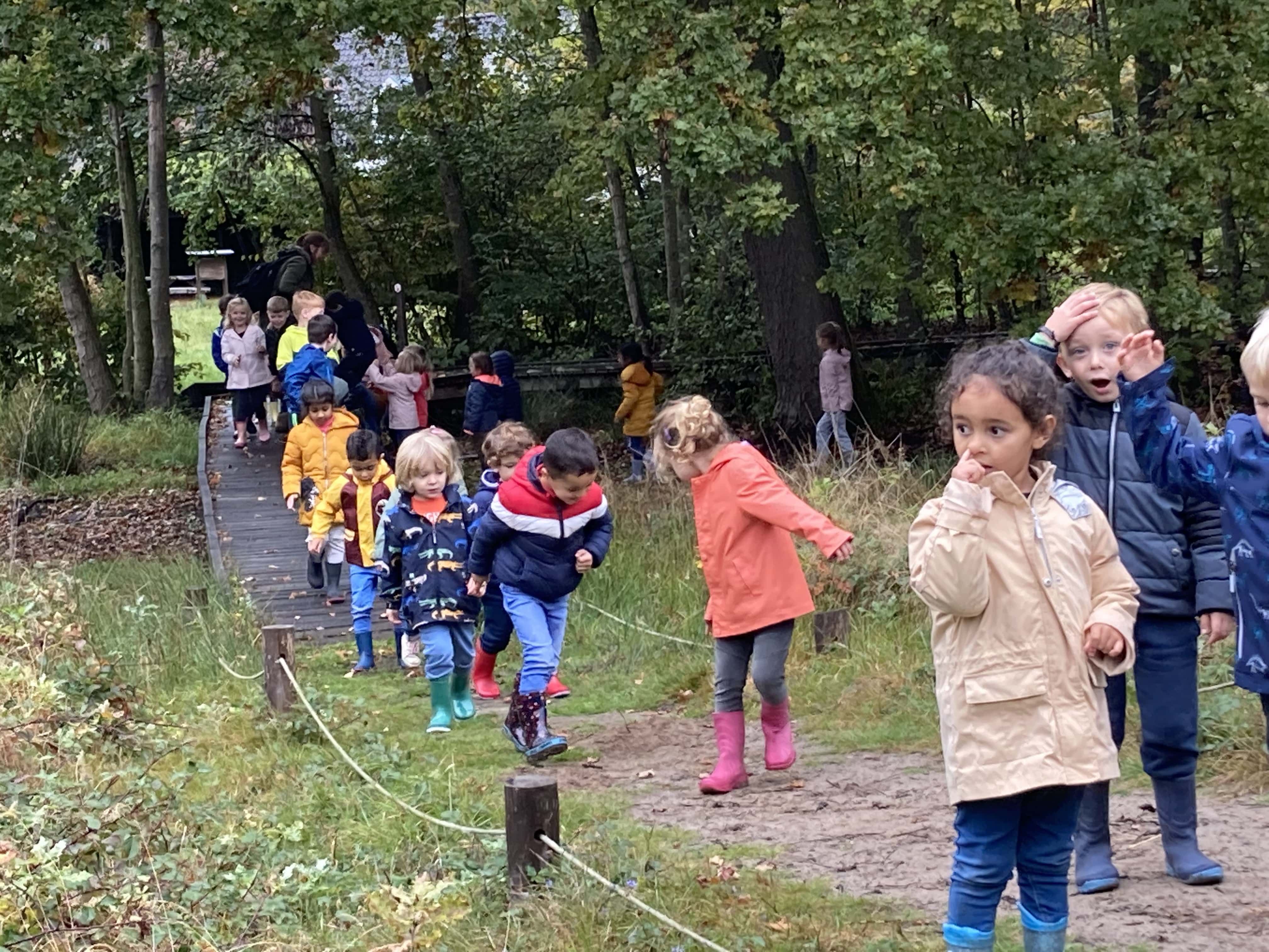 Herfstwandeling-kleuter