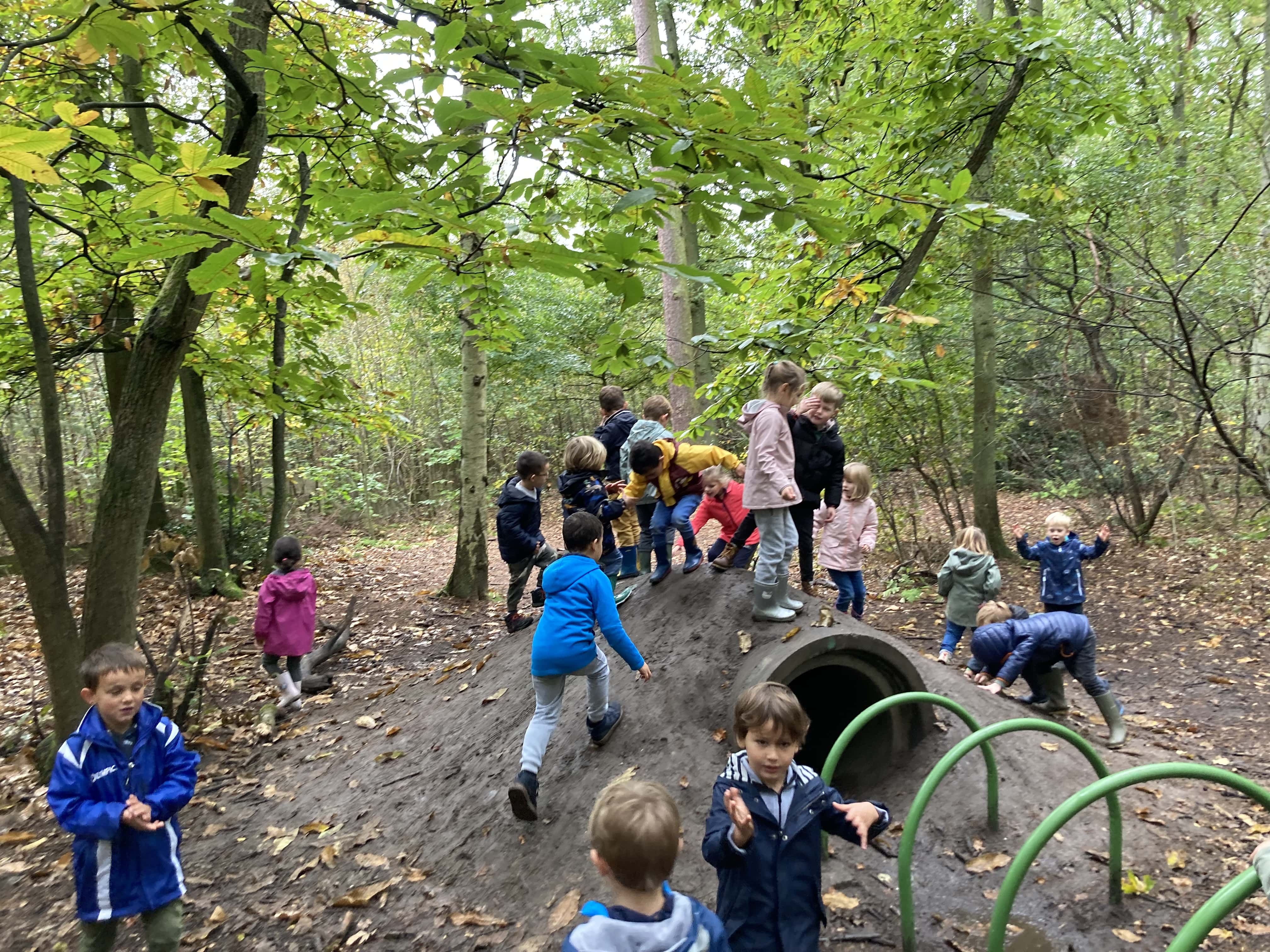 Herfstwandeling-kleuter