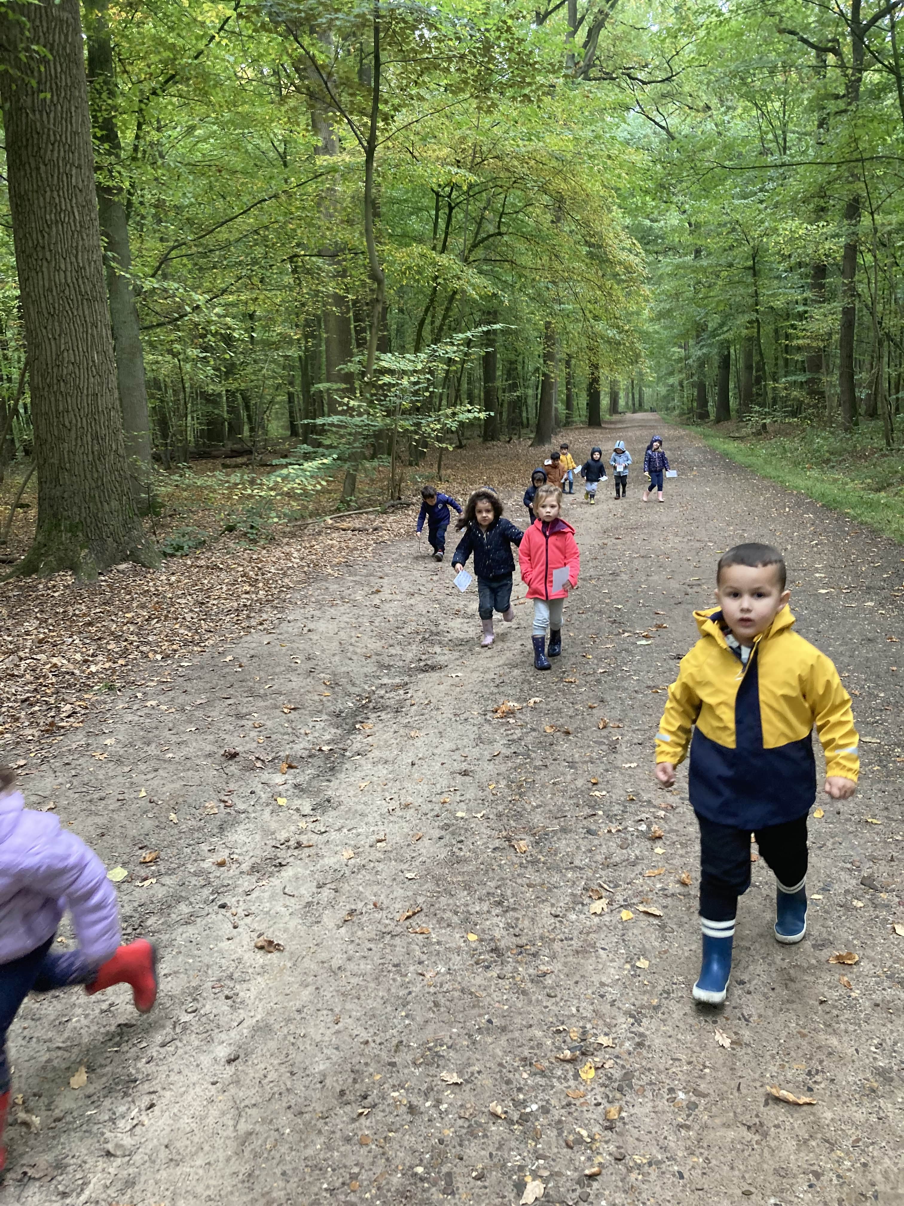 Herfstwandeling kleuters