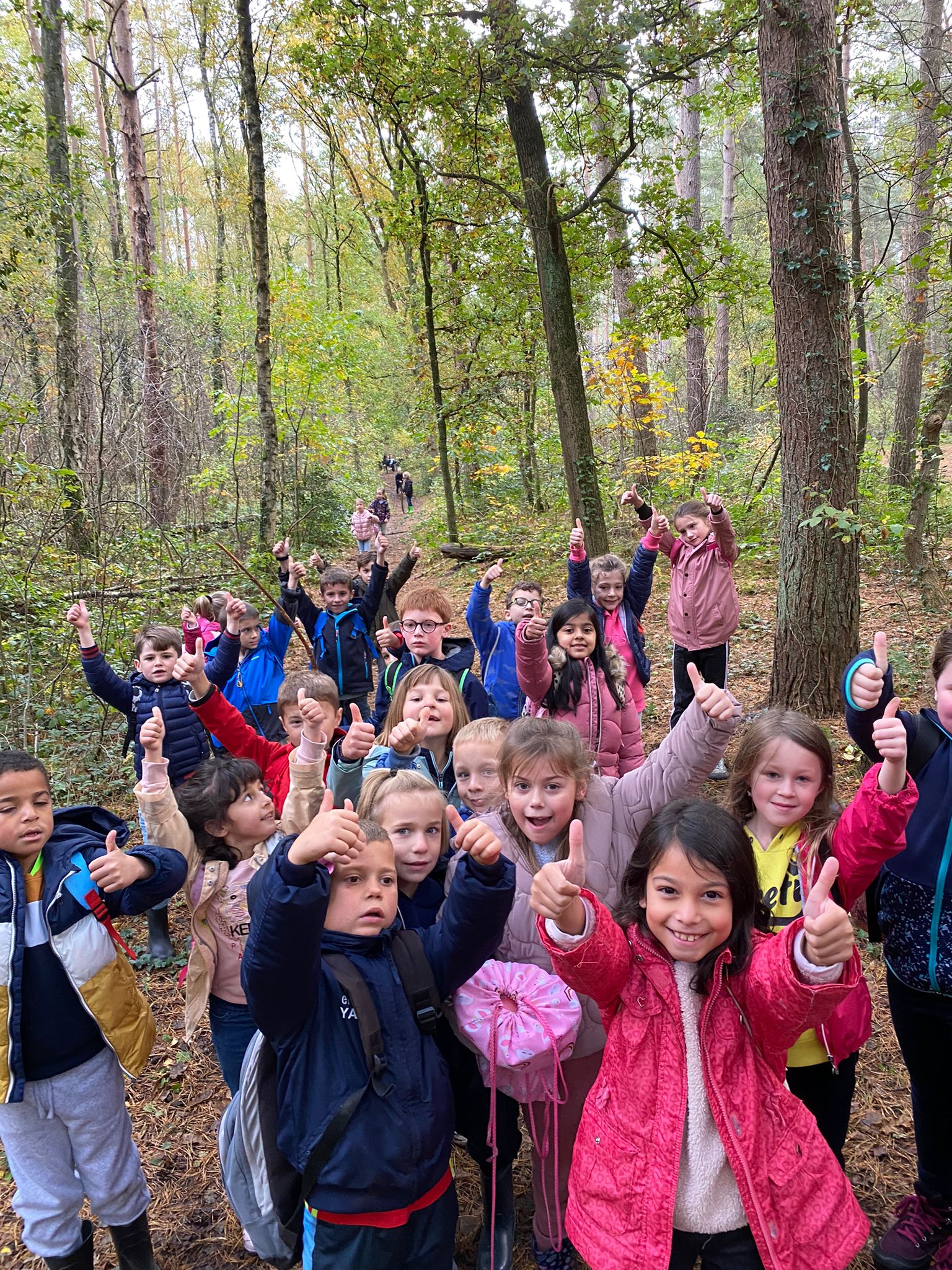 Herfstwandeling lager