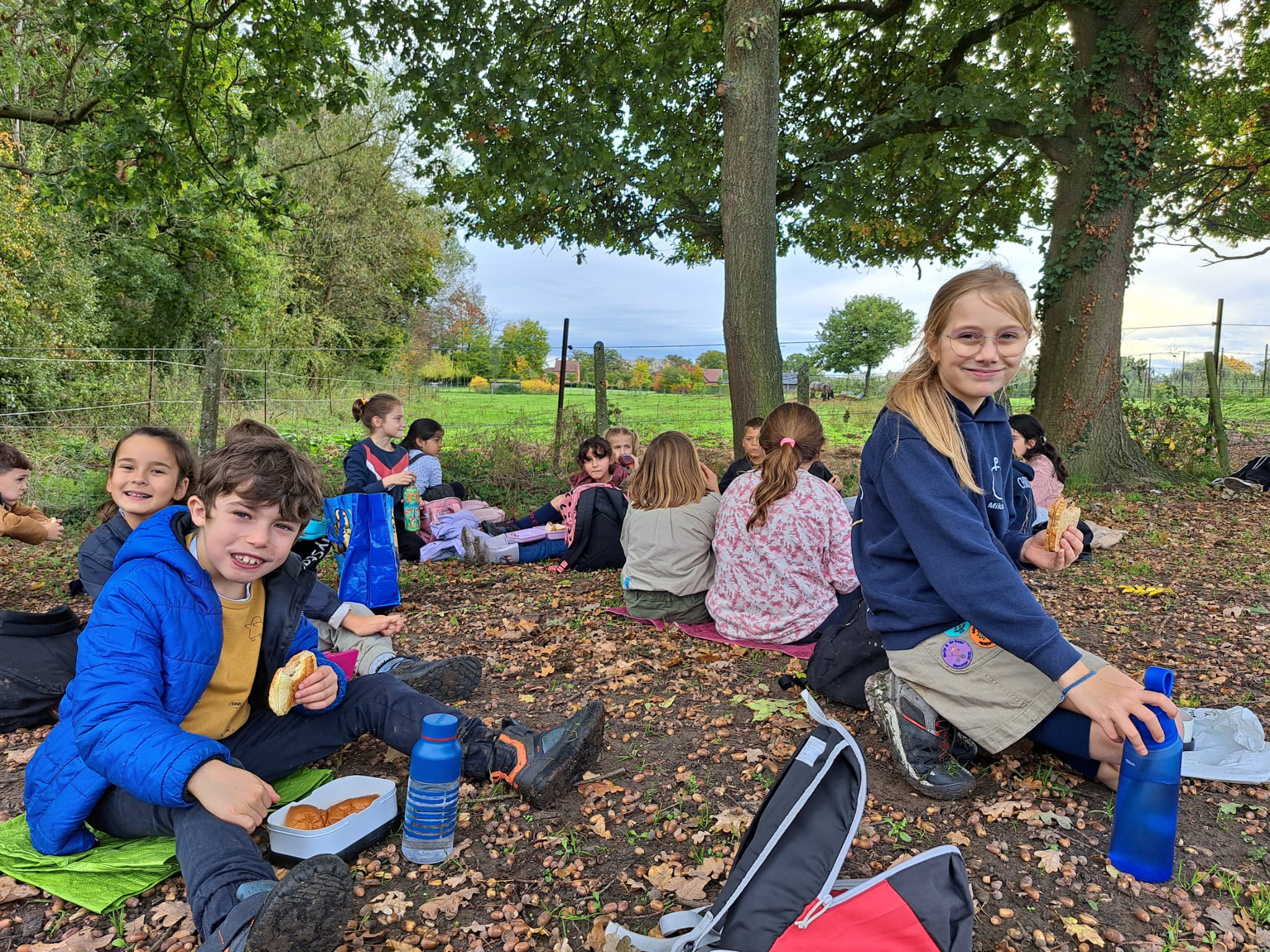 Herfstwandeling lager