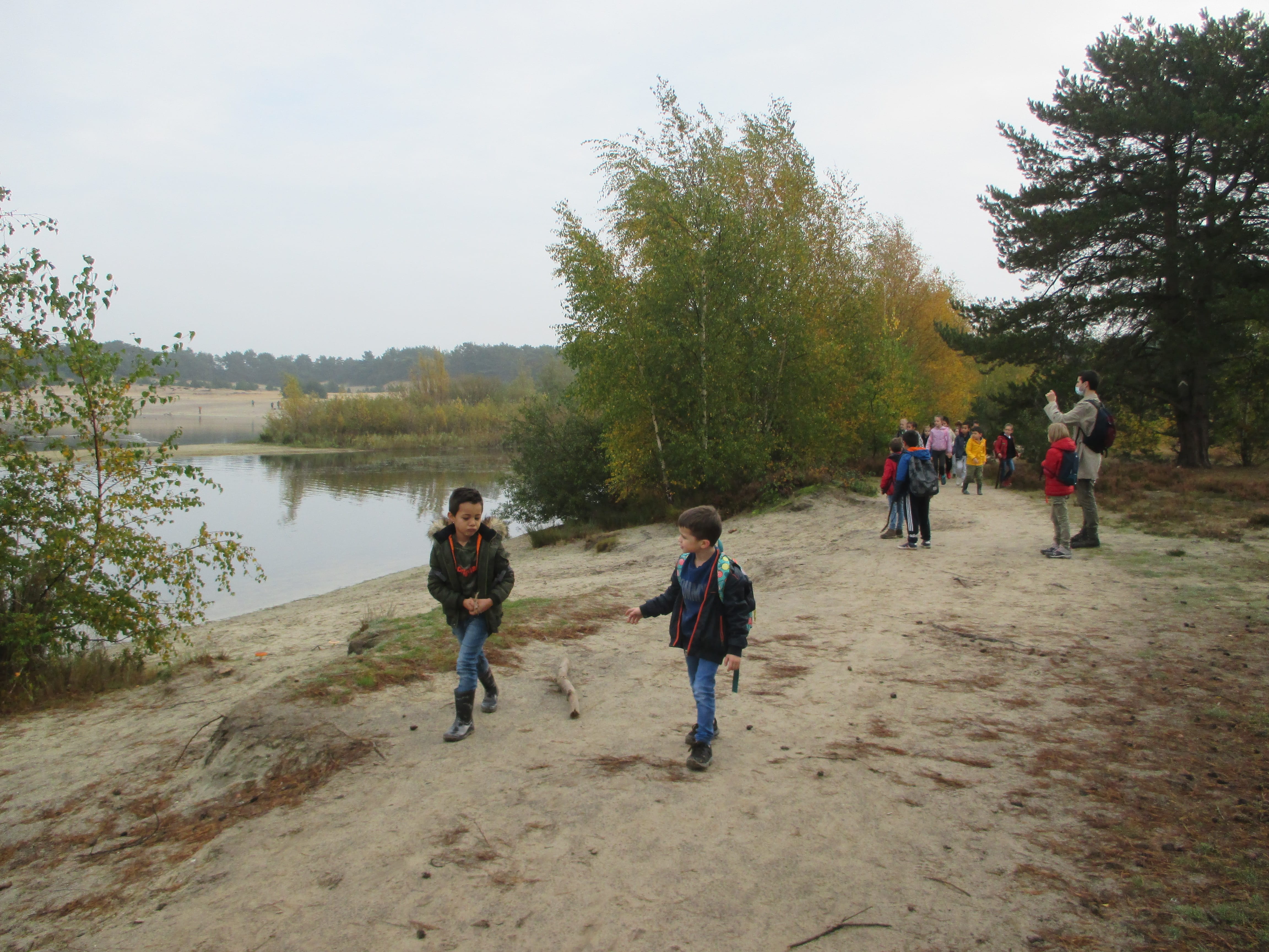 Herfstwandeling lager