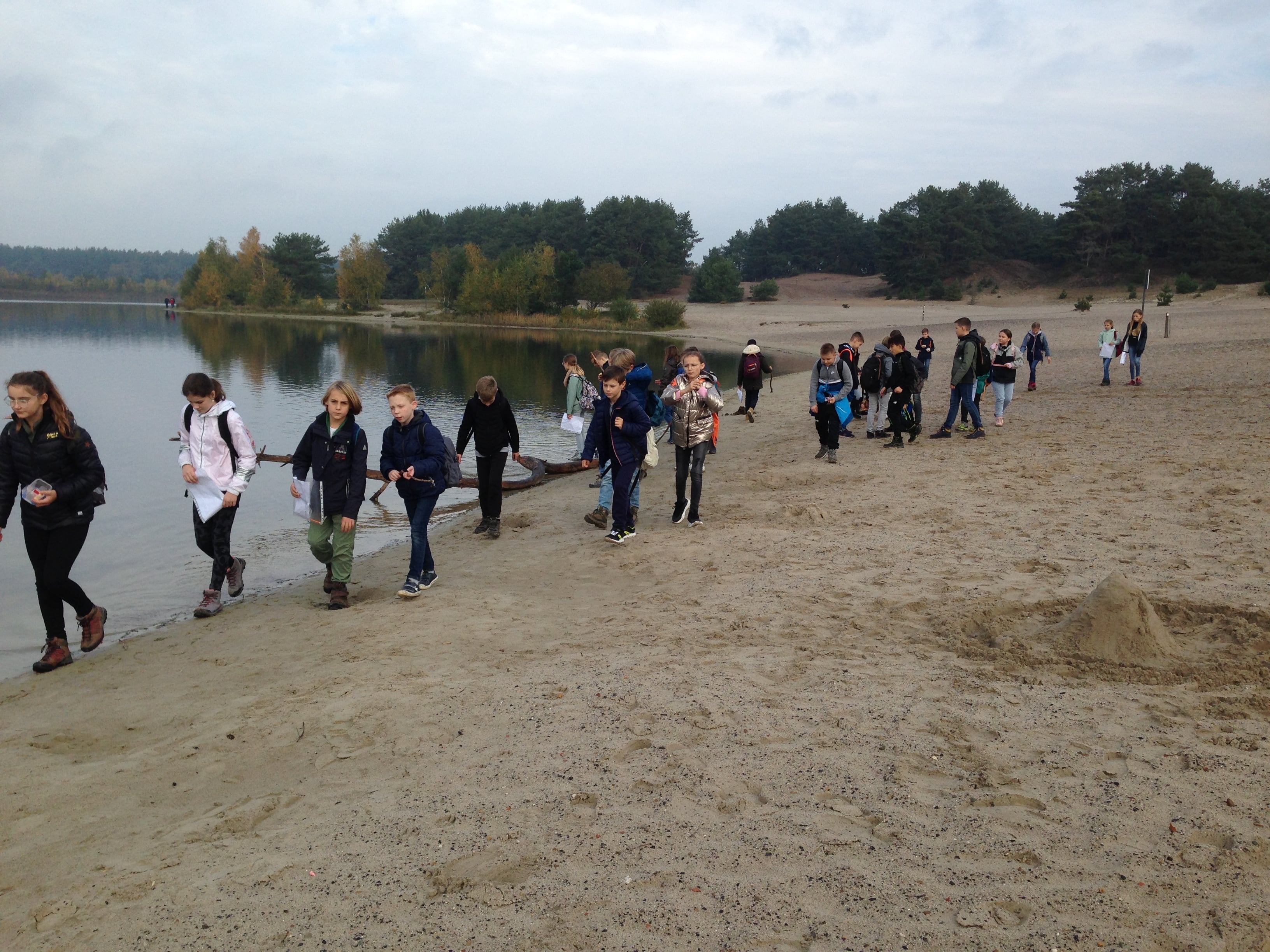 Herfstwandeling lager